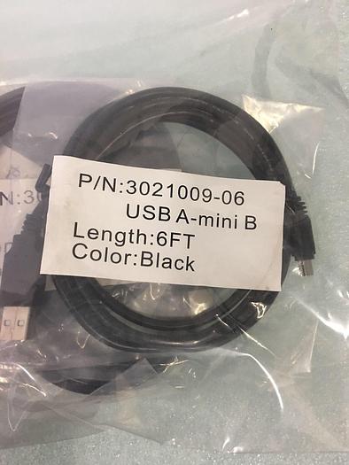 Used 3021009-06 USB A- MINI B 6FT QTY 5
