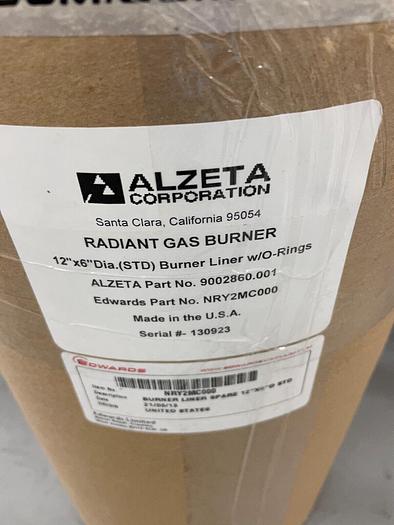 Used EDWARDS NRY2MX000 BURNER LINER SPARE