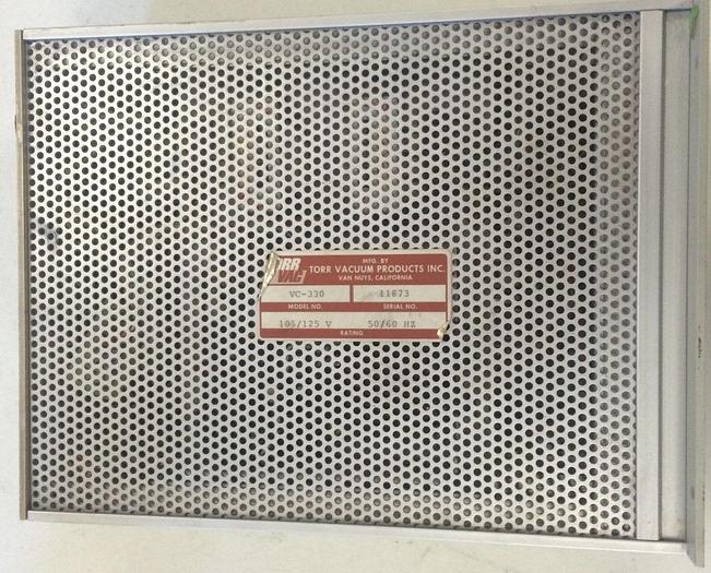 Used Torr Vacuum Prod. VC330 Series