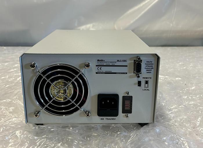 Used MOTIC MLC-150C FIBER OPTIC LIGHT SOURCE