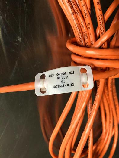 Used LAM RESEARCH 853-043809-025 ETHERNET CABLE
