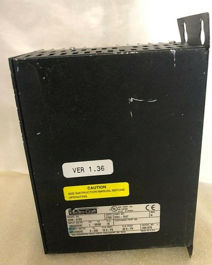 Used ELECTRO-CRAFT DDM-019X
