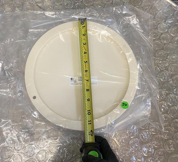 Used LAM RESEARCH 716-330122-001-804 CERAMIC TOP PLATE