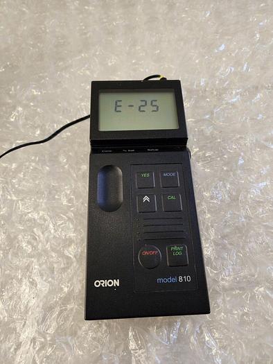 Used Orion Model 810 Dissolved Oxygen Meter