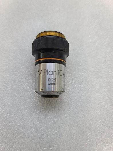 Used OLYMPUS MPLAN 10N 0.25 OBJECTIVE