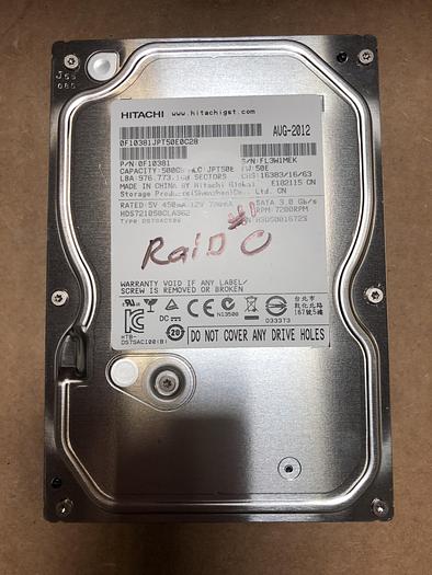 Used HITACHI 0F10381JPT50E028