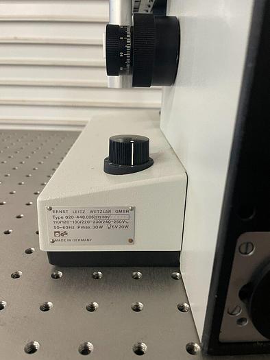 Used LEITZ ERGOLUX 020-448.026 MICROSCOPE (THORLABS TABLE SOLD SEPARATE)