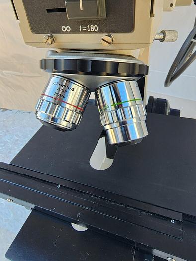 Used OLYMPUS BH MICROSCOPE BH2-UMA MICROSCOPE