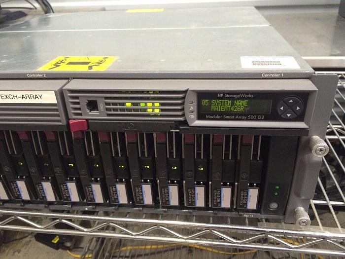 Used HP MODULAR SMART ARRAY 500 G2