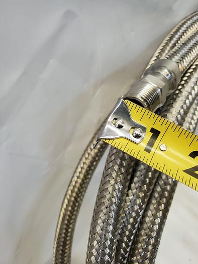 Used 316-A Stainless Braided Hose