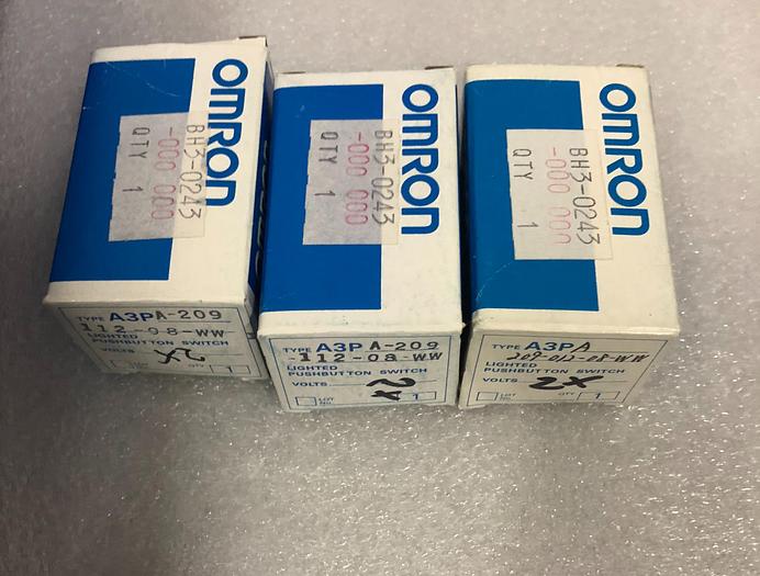 Used OMRON A3PA-209-112-08WW 