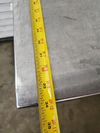 Used TERRA UNIVERSAL STAINLESS STEEL TABLE 60''  X 34''
