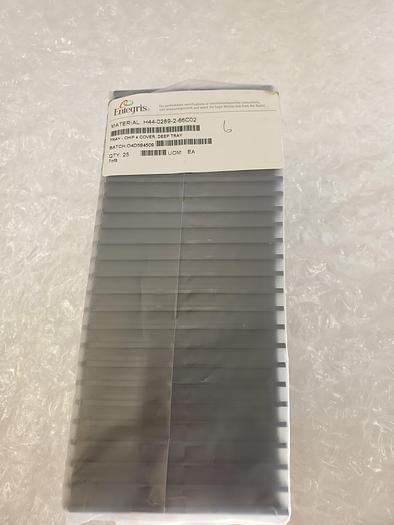 Used ENTEGRIS TRAY - CHIP 4 COVER, DEEP TRAY H44-0289-2-66C02 