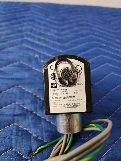 Used PARKER TWO-WAY DIRECT ACTING SOLENOID VALVE 04F20C1108AAF4C01