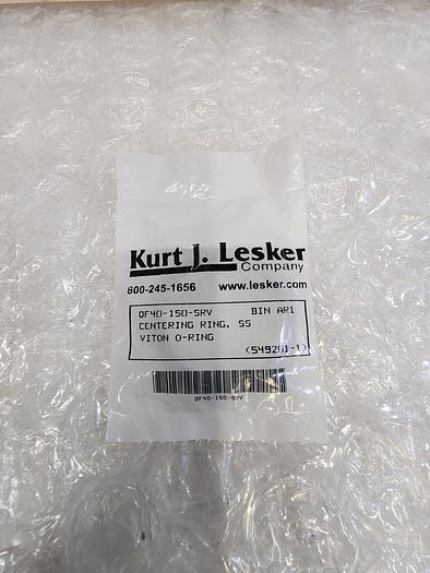 KURT J. LESKER QF40-150-SRV CENTERING RING O-RING
