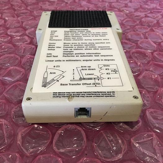 Used BROOKS AUTIMATION ROBOT PENDANT HH38876