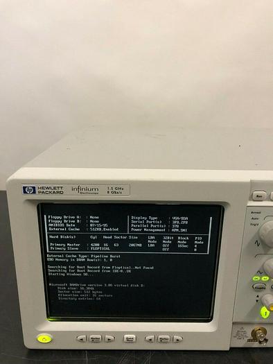 Used HEWLETT PACKARD INFINIIUM 54845A   E5022A 1.5GHz