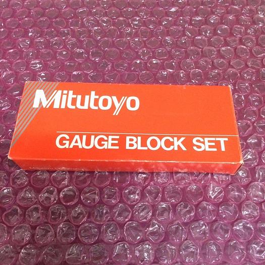 Used MITUTOYO 516930-22 Gauge Block Set 36pcs Grade 2