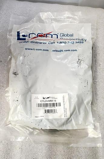 Used L-COM CTLDVIMM-15 CABLE