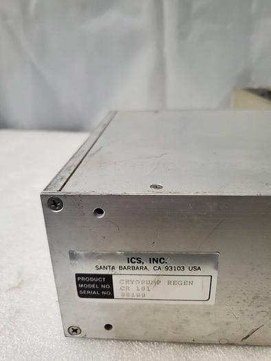 Used ICS CR 101 CRYO PUMP REGEN
