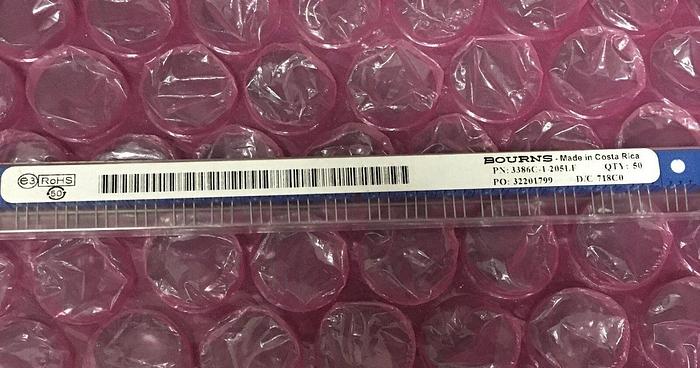 Used BOURNS Cermet Potentiometer 3386C-1-205LF