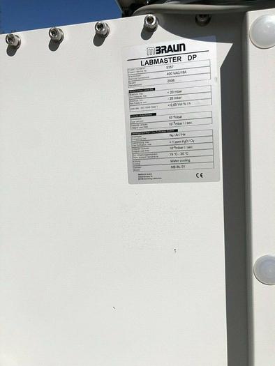 Used MBRAUN LABMASTER DP 5357  glovebox  with suss rc8