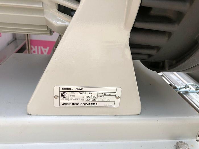 Used BOC EDWARDS GVSP 30 DRY SCROLL PUMP