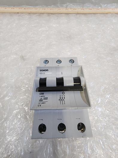 SIEMENS 5SX23 C50CIRCUIT BREAKER