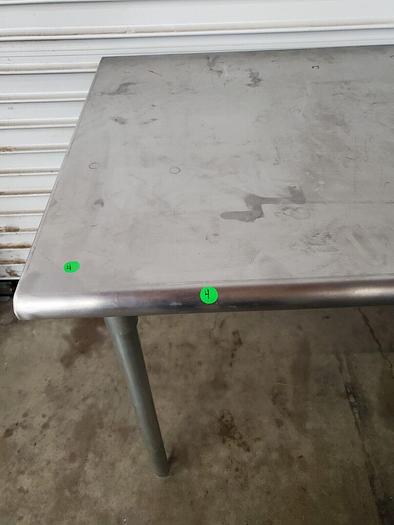 Used STAINLESS STEEL WORKBENCH 72  X 30