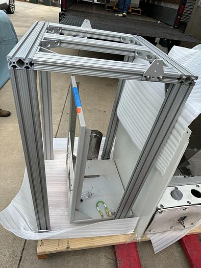 Used ALUMINUM STRUCTURAL FRAMING 26" W x 28" L x 44" H