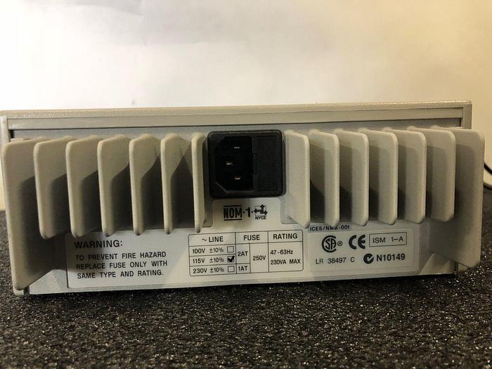 Used AGILENT E3620A DUAL OUTPUT DC POWER SUPPLY