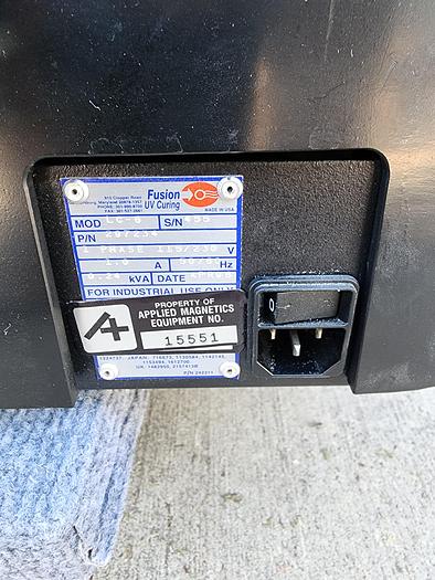 Used FUSION UV SYSTEMS LC-6 BENCHTOP CONVEYOR