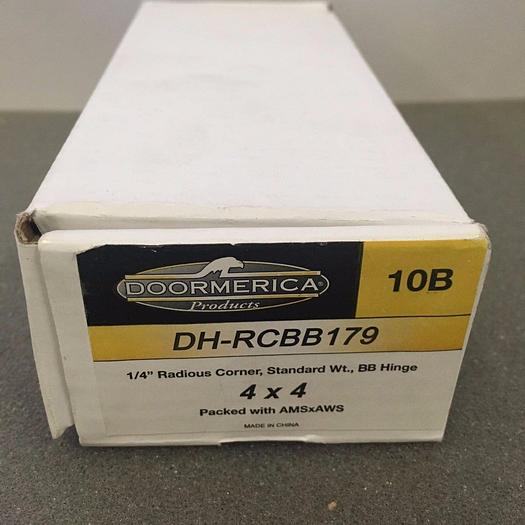 Used DOORAMERICA DH-RCBB179 1/4" radious corner