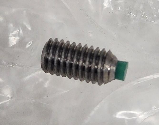 Used McMASTER-CARR NYLON TIPPED SET SCREW