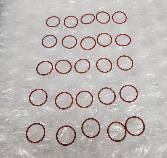 Used SILICON O RINGS 70A SIZE 019