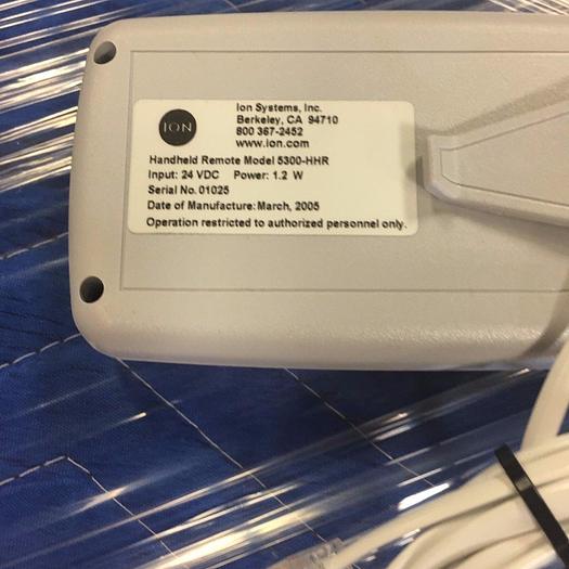 Used ION SYSTEMS HANDHELD REMOTE 5300-HHR