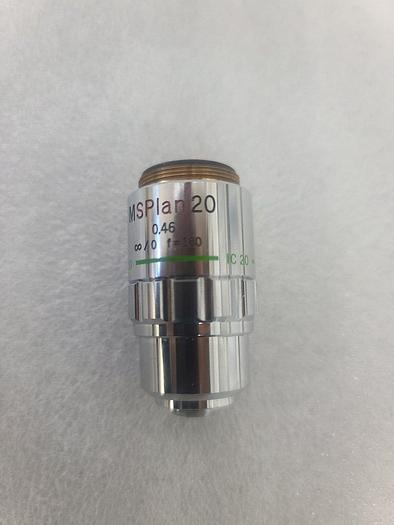 Used OLYMPUS IC20 MSPLAN20 0.46 ∞-0 F=180 OBJECTIVE