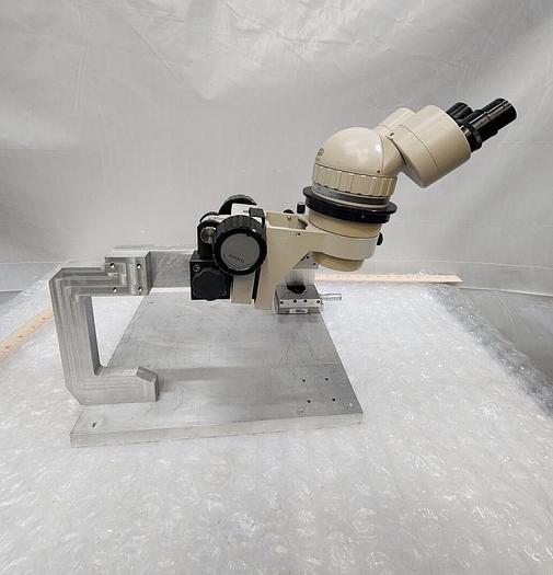 Used OLYMPUS TOKYO MICROSCOPE HEAD 341848 UNIT WITH MICRO CONTROLE MOUNT