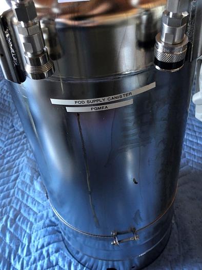 Used ALLOY PRODUCTS POD SUPPLY CANISTER PGMEA
