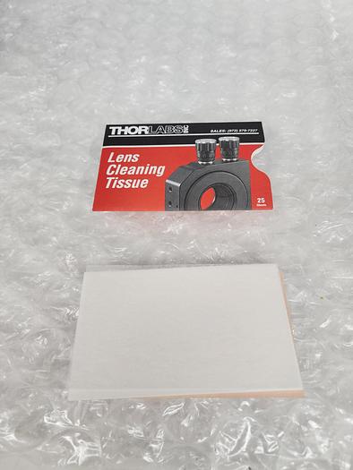 Used THORLABS LENS CLEANING TISSUE