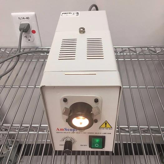 Used AMSCOPE SERIES HALOID LAMP COLD-LIGHT HL-250-A