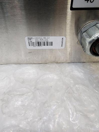 Used BRANSON CH1012-40-12 ULTRASONIC TANK