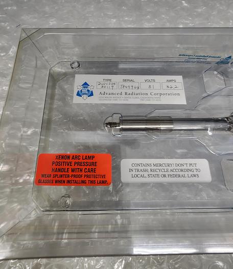 ARC 60600308 XENON LAMP POSITIVE PRESSURE