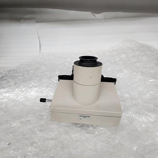 Used OLYMPUS TRINOCULAR MICROSCOPE HEAD NO. 8G0438