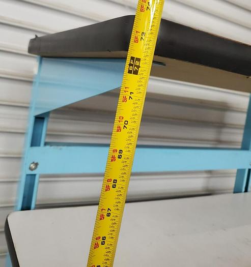 Used WORKBENCH WITH STORAGE AND LIGHT 36''  X 36''