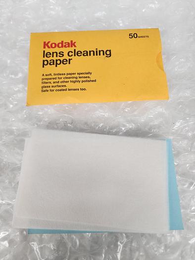 Used KODAK LENS CLEANING PAPER