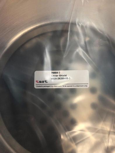 Used AMAT LOWER SHIELD, 0020-26289-05-3