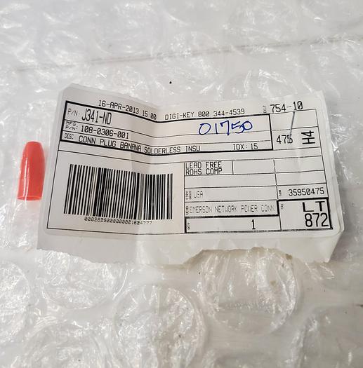 EMERSON NETWORK BANANA PLUG CONNECTORS