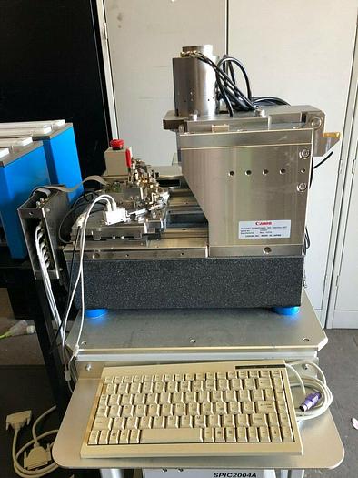 Used CANON ROTARY SPINSTAND RS-5820U-BT SPINSTAND CONTROLLER SPIC2005A