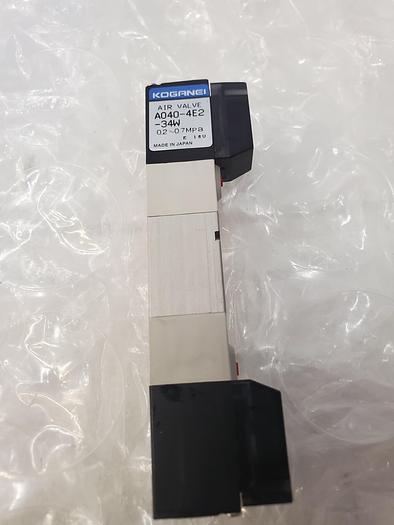 Used KOGANEI SOLENOID VALVE A040-4E2-34W